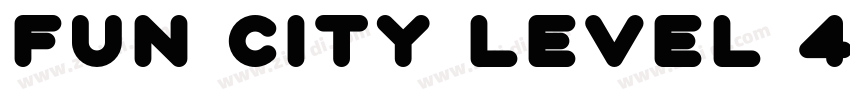 Fun City Level 4 Basic字体转换 Fun City Level 4 Basic字体转换